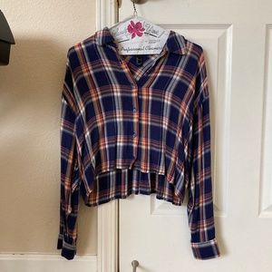 Long sleeve forever 21 cute country aesthetic top